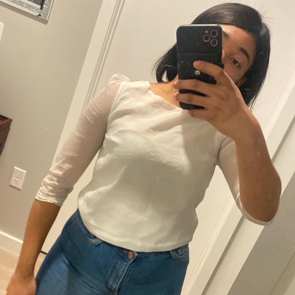 White top size M